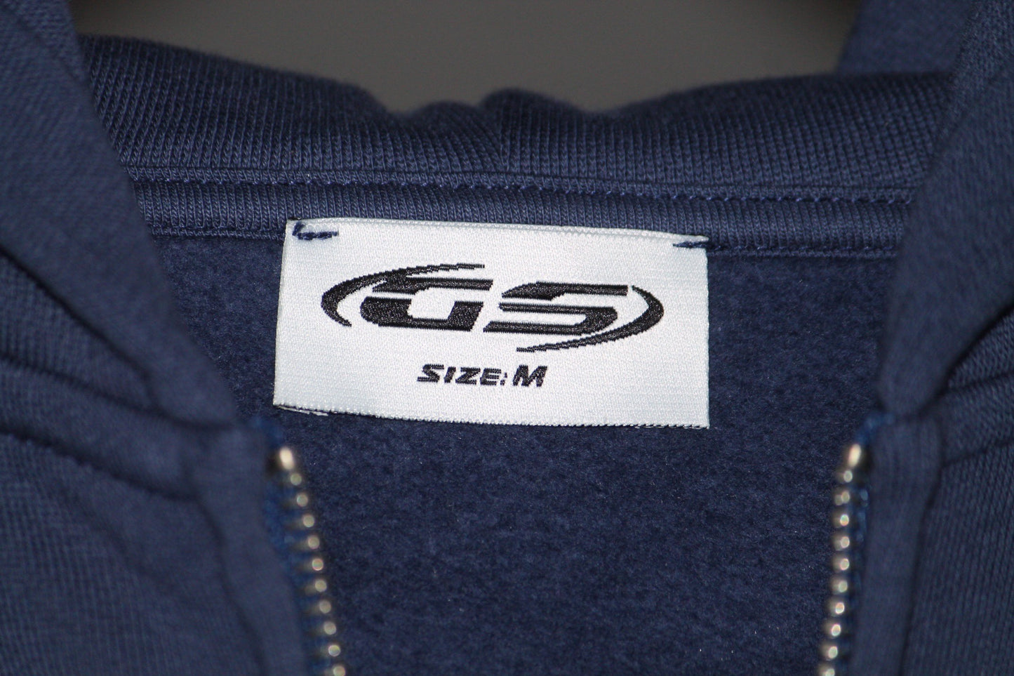 NAVY BLUE ZIPPER